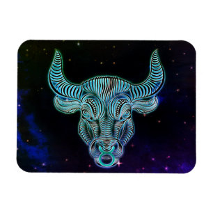 taurus the bull zodiac magnet