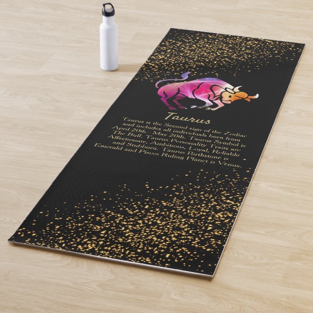 Taurus the Bull - Zodiac Sign Yoga Mat (In Situ)