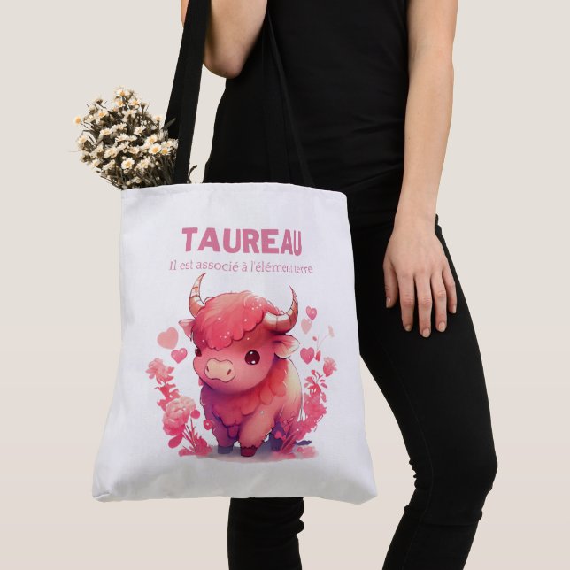 Taurus Tote Bag (Close Up)