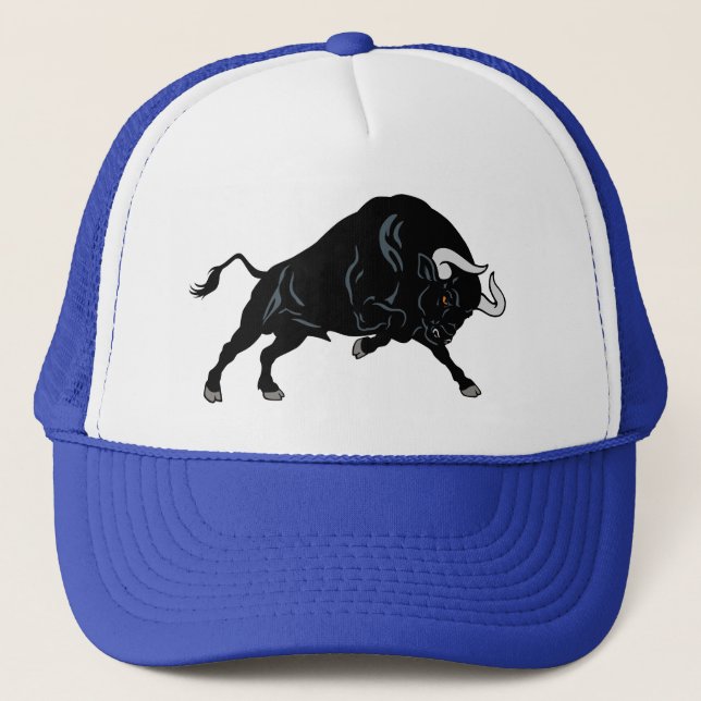 taurus trucker hat (Front)