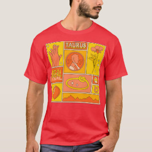 Taurus vintage Zoodiac signs T-Shirt
