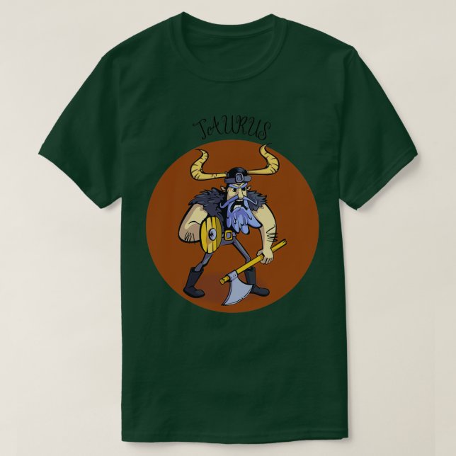 Taurus warrior T-Shirt (Design Front)