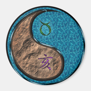 Taurus & Water Boar Magnet