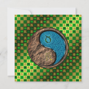 Taurus & Water Dragon Card