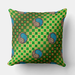 Taurus & Water Dragon Cushion