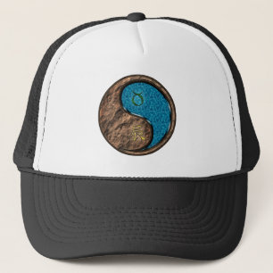 Taurus & Water Dragon Trucker Hat