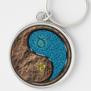 Taurus & Water Monkey Key Ring