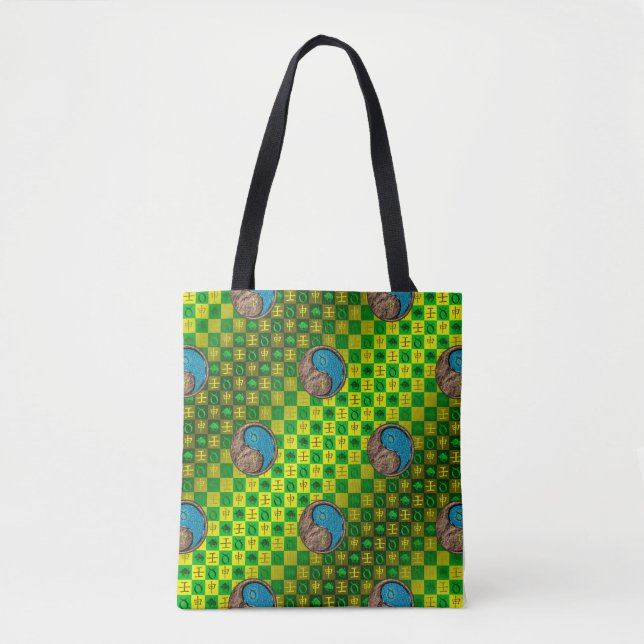 Taurus & Water Monkey Tote Bag (Front)