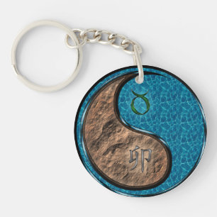 Taurus & Water Rabbit Key Ring
