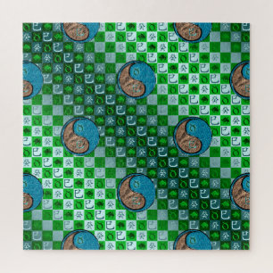 Taurus & Water Snake Jigsaw Puzzle