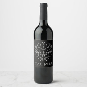 Taurus wine label