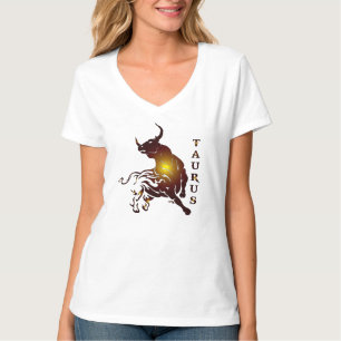 Taurus Women V-Shirt T-Shirt