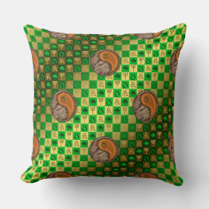 Taurus & Wood Dragon Cushion