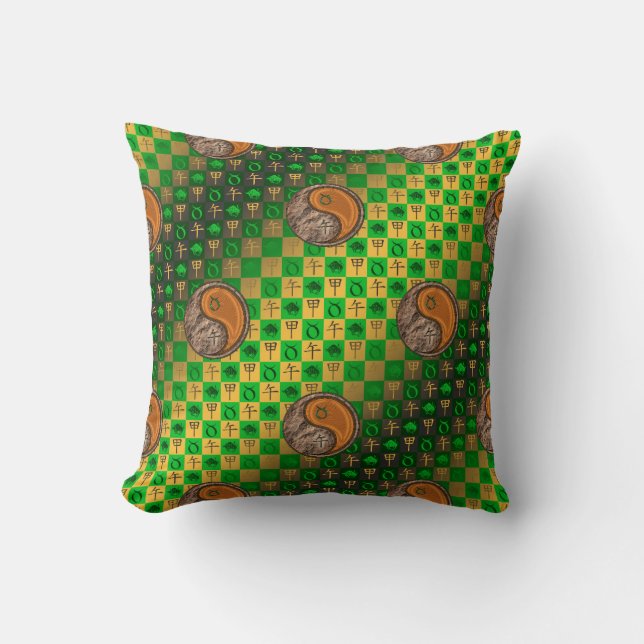 Taurus & Wood Horse Cushion (Front)