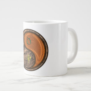 Taurus & Wood Monkey Large Coffee Mug