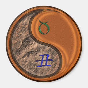 Taurus & Wood Ox Magnet