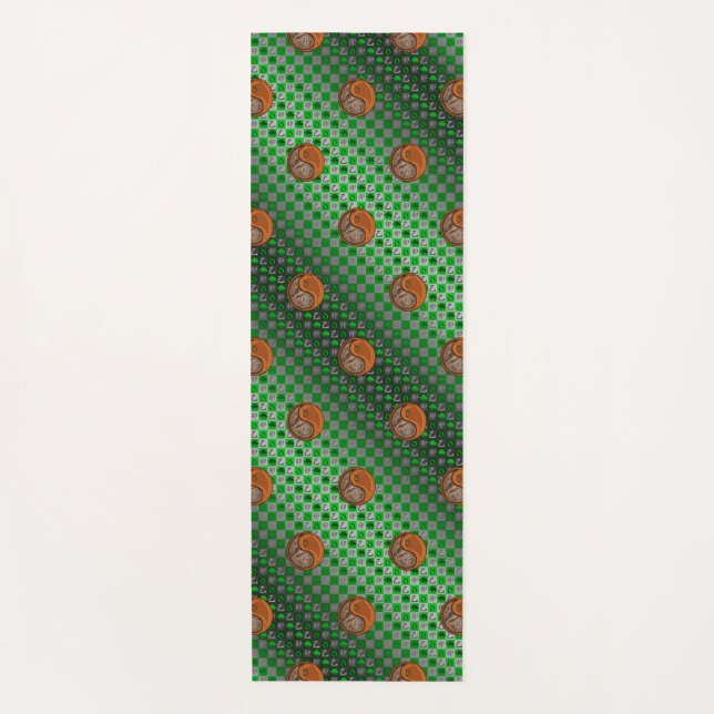 Taurus & Wood Rabbit Yoga Mat (Front)