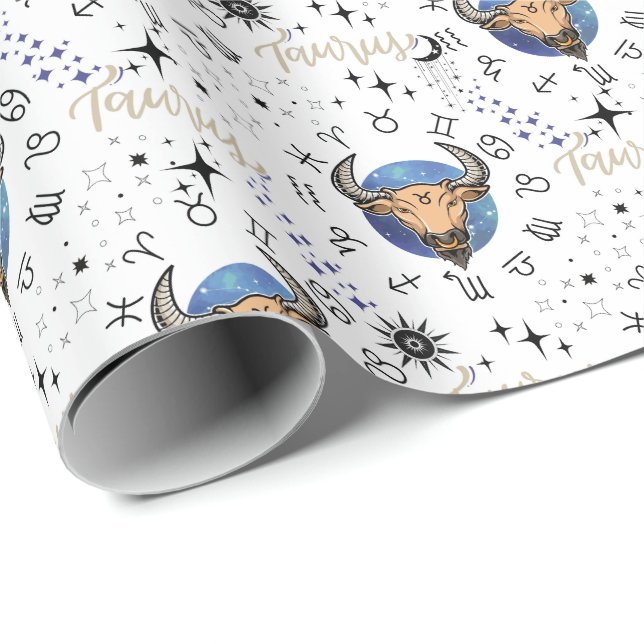 Taurus Wrapping Paper (Roll Corner)