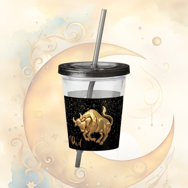 Taurus Zodiac Acrylic Tumbler (Creator Uploaded)