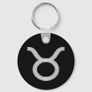Taurus Zodiac Astrology Keychain