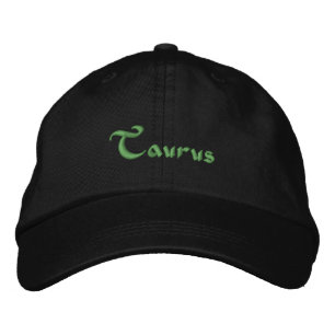 Taurus Zodiac Embroidered Cap / Hat