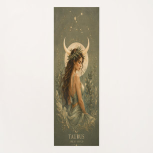 Taurus Zodiac Goddess Yoga Mat