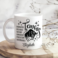 Taurus Zodiac Horoscope Custom Name 