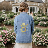 Taurus Zodiac Modern Personalised Jean Denim