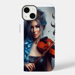 Taurus Zodiac Musician Violin iPhone 14 Case