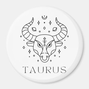 Taurus Zodiac Sign Astrology Magnet