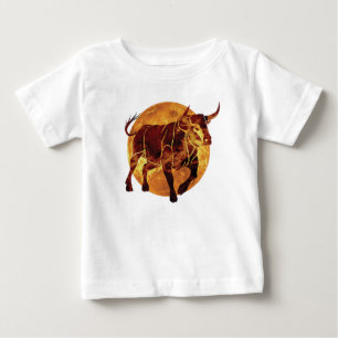 Taurus Zodiac Sign Baby T-Shirt