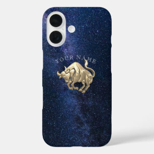 Taurus Zodiac Sign iPhone 16 Case