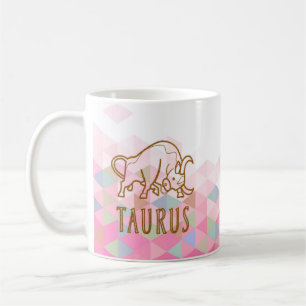 Taurus Zodiac Sign Coffee Mug