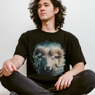 Taurus Zodiac Star Symbol, Galaxy Inspired, Cosmic T-Shirt