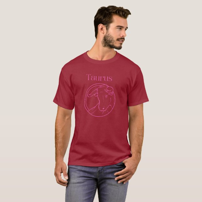 Taurus Zodiac  T-Shirt (Front Full)