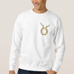 Taurus Zodiac - Tribal Gold Sweatshirt