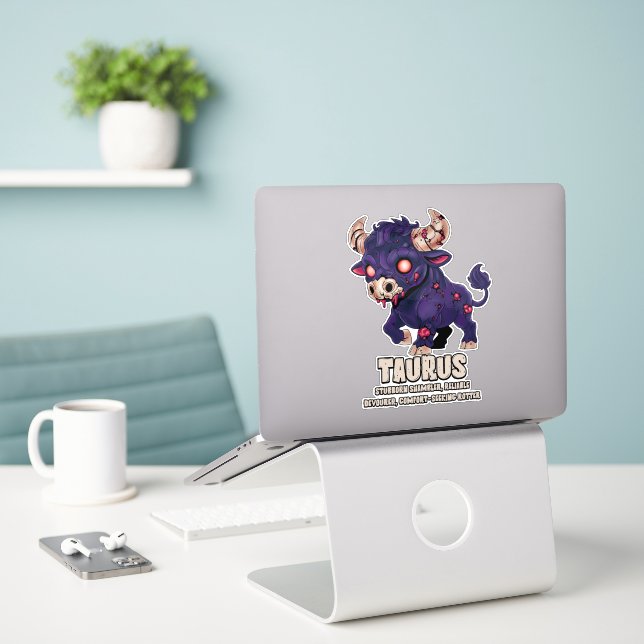 Taurus Zombie (Laptop On Desk)