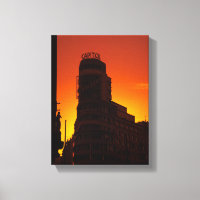 Taut canvas