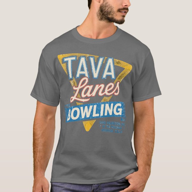 Tava Lanes Bowling T-Shirt (Front)
