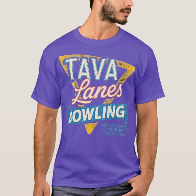 Tava Lanes Bowling T-Shirt (Front)