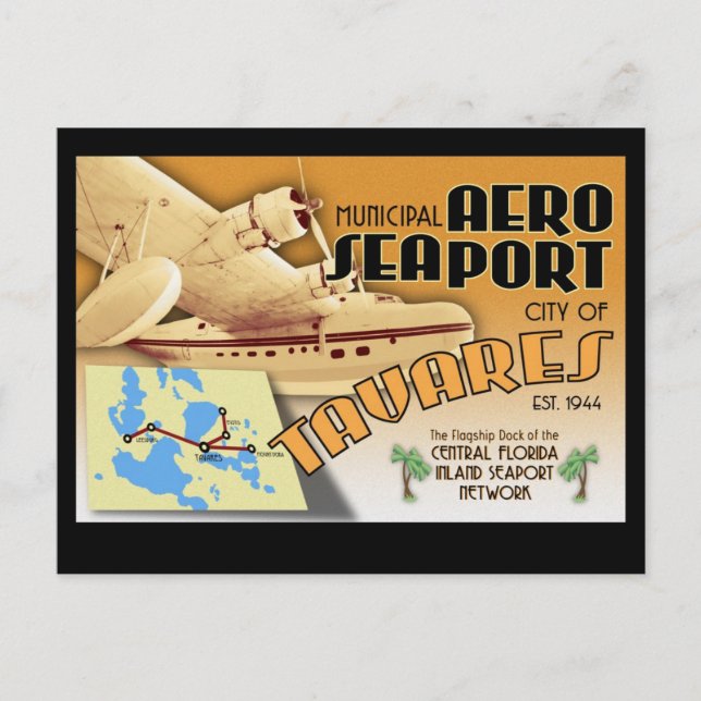 Tavares AeroSeaport post cards (Front)