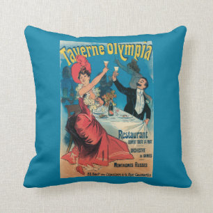 Taverne Olympia Promotional Poster Cushion