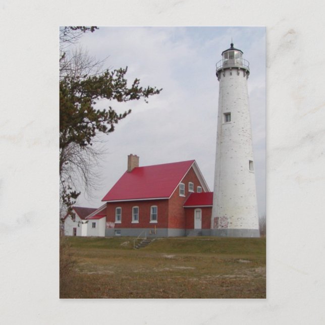 Tawas Lighthouse Postcard (Front)