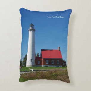 Tawas Point Lighthouse accent pillow