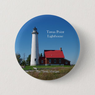 Tawas Point Lighthouse button