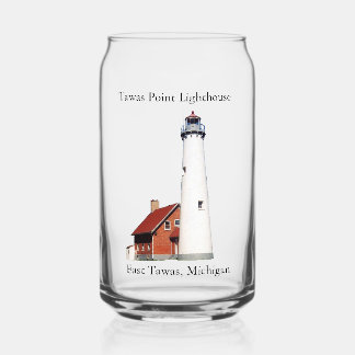 Tawas Point Lighthouse can glass