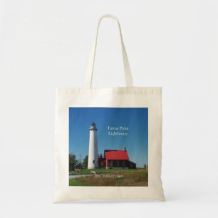 Tawas Point Lighthouse tote bag