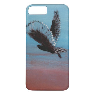 Tawny Owl Flying at Sunrise Case-Mate iPhone Case