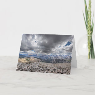 Tawny Point Panorama - John Muir Trail Card