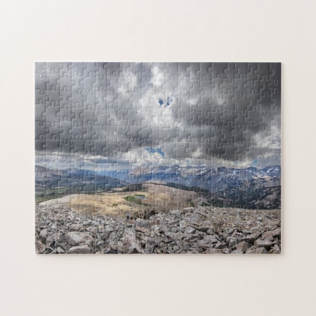 Tawny Point Panorama - John Muir Trail Jigsaw Puzzle (Horizontal)